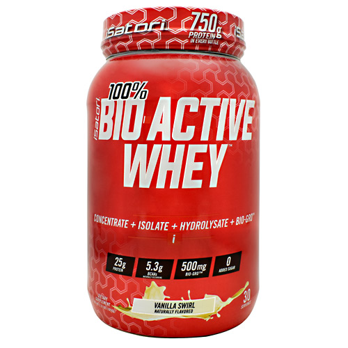 iSatori Technologies Bio-Active Whey - Vanilla Swirl - 30 ea