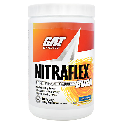 GAT Nitraflex Burn - Blue Raspberry - 30 ea