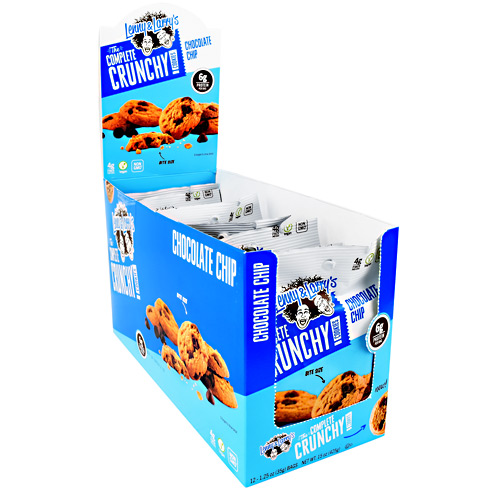 Lenny & Larrys The Complete Crunchy Cookies - Chocolate Chip - 12 ea