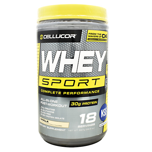 Cellucor Whey Sport - Vanilla - 18 ea