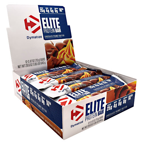 Dymatize Elite Protein Bar - Chocolate Peanut Butter - 12 ea