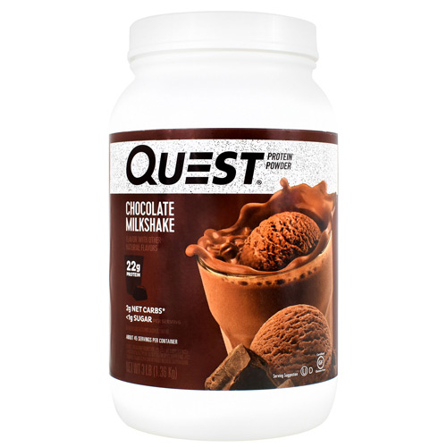 Quest Nutrition Protein Powder - Chocolate Milkshake - 3 lb